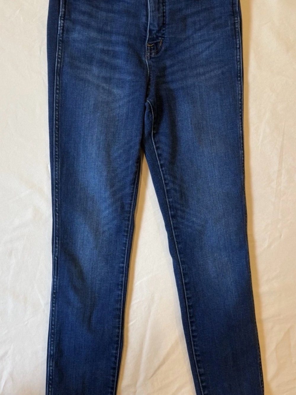 Madewell Women's Skinny Jeans in Dark Blue Wash